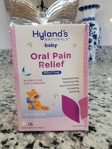 Hylands Naturals Baby Oral Pain Relief Nightime, 125 Tabs 0+ Months Exp 4/2025 - £8.17 GBP