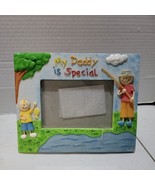  Russ 3.5 x 5 Picture Frame My Daddy is Special The Best Skribbles  - $4.03 CAD