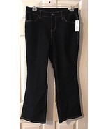Faded  Glory Women&#39;s Jeans Sz 16 Petite Bootcut Midrise  Slim Hip &amp; Thig... - £15.96 GBP