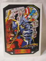 1987 Marvel Comics Colossal Conflicts Trading Card #15: Deathlok - $10.00