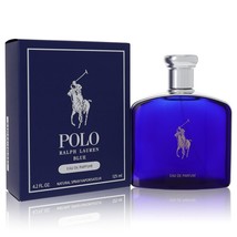 Polo Blue by Ralph Lauren Eau De Parfum Spray 4.2 oz for Men - £93.23 GBP