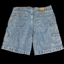 Texas Tuff Jeans Shorts Mens Sz 48 Baggy Skate Rave Hip Hop Grunge VTG Y2K Denim - £26.88 GBP
