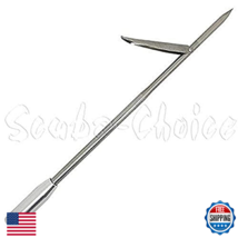 Scuba Choice 12" Stainless Steel Pole Spear Tip 8mm Female Barb Spearfis... - $32.19