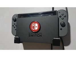 Nintendo Switch Wall Mounting Brackets Console Mountable System Case Stand - £9.59 GBP
