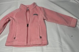 Baby girl Columbia pink zip up jacket-sz 2T - £14.77 GBP