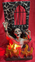 Mexico City Outside Art HOOS Anima Sola Spirit In Purgatory Flames Masterpiece - £317.96 GBP