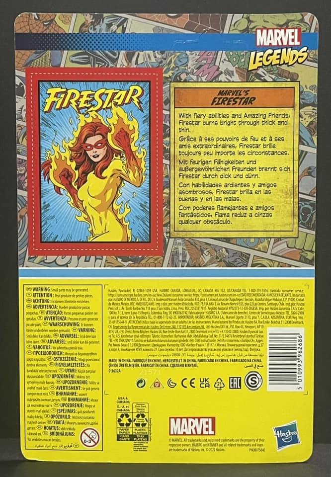 MARVEL LEGENDS - FIRESTAR - Action Figures