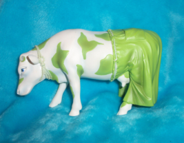 COW PARADE "Clean Jean The Green Holstein" #7251 2002 Westland Giftware - $14.00