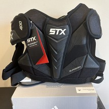 STX Surgeon 400 Shoulder Pad Lacrosse Youth Large Intermediate Black NWT - $727.47 MXN