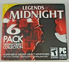 Legends of Midnight PC DVD ROM Software Hidden Object Adventures - £10.46 GBP