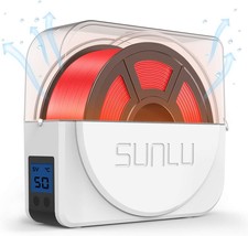 Sunlu Filament Dryer Box With Fan For 3D Printer Filament, Upgraded, White - $48.92