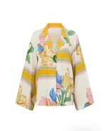 Sabo Australia Keziah Top  Botanique Viscose Button Up Blouse M New - $38.61