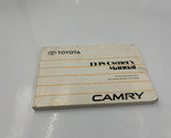 1998 Toyota Camry Owners Manual OEM J04B48012 - $24.74