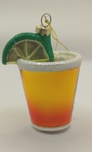 TEQUILA SHOT Glass Ornament Macy&#39;s Holiday Lane NWT - £13.56 GBP