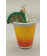 TEQUILA SHOT Glass Ornament Macy&#39;s Holiday Lane NWT - £13.36 GBP