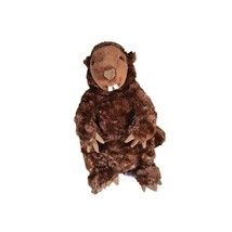 Gund Kohls Cares Plush Beaver 11 Inch Dark Brown Stuffed Animal Kids Toy - £15.40 GBP