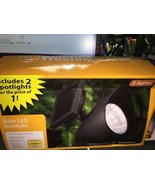 westinghouse solar led spotlight 2 lights - $662.27 MXN