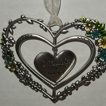 NEW Ganz &quot; Friendship is Forever&quot; Heart floral spinner hanger HTF  - £5.31 GBP