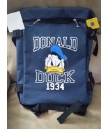DISNEY DONALD DUCK 1934 BACKPACK Blue Brand New 16&quot; JAPAN IMPORT TOREBA! - $47.85 CAD