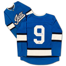 Bobby Hull Autographed Blue Winnipeg Jets Alternate Jersey - $180.00