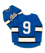 Bobby Hull Autographed Blue Winnipeg Jets Alternate Jersey - $180.00