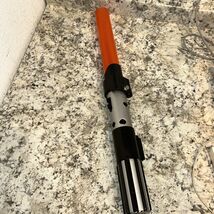 Hasbro Star Wars 2002 Darth Vader Electronic Lightsaber TESTED WORKS D2 - $19.02