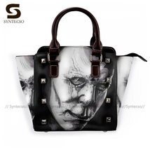 Villain Shoulder Bag Retro Leather Handbag Shopping Woman Gifts Bags - £60.45 GBP