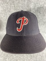 Vntg Philadelphia Phillies Cooperstown 100% Wool Fitted 7-1/4 Baseball Hat/Cap - $44.49