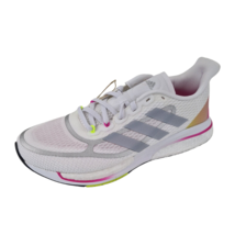 adidas Supernova Women&#39;s FX6700 White Silver Pink Running Shoes Mesh Size 8 - £63.80 GBP