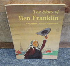 VINTAGE THE STORY of BEN FRANKLIN Eve Merriam Brinton Turkle Softcover B... - £7.91 GBP