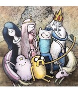 2014 Adventure Time Poster Ooozymandias Mehendra Singh Finn 16 x 11&quot; DWJJ8 - $546.73 MXN