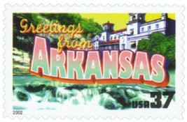 2002 37c Greetings from America, Arkansas Scott 3699 Mint F/VF NH - £1.78 GBP