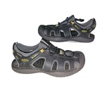 KEEN SOLR High Performance Sport Sandals Black Closed Toe Water Shoes Me... - £32.01 GBP