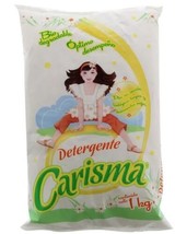 4X CARISMA DETERGENTE POLVO - 4 BOLSAS GRANDES DE 1 KILO c/u - ENVIO GRA... - £30.39 GBP