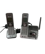 AT&amp;T CL82301 Cordless Phone Answering System Base &amp; 1 Add&#39;l Phone &amp; Cradle - £16.23 GBP