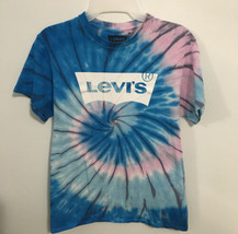 Levi’s Size Small Tye-dyed T-Shirt ( Blue ,Pink , And white ) - £12.78 GBP