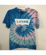Levi’s Size Small Tye-dyed T-Shirt ( Blue ,Pink , And white ) - £12.63 GBP