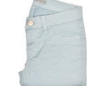 J BRAND Womens Jeans Capri Skinny Tumbled Sky Blue 25W 935TJ601 - $86.26
