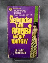 Saturday the Rabbi Went Hungry by Harry Kemelman Vintage 1967 Fawcett Paperback - £11.95 GBP