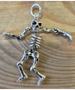 Articulated Skeleton - Pendant - Height 5 cm - Sterling Silver - $1,354.66 MXN