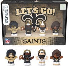 Little People Collector x NFL New Orleans Saints 4-Pack Set - £14.65 GBP