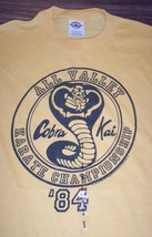 Vintage Style 1984 Karate Kid Cobra Kai Karate T-Shirt Mens Small New - £15.53 GBP