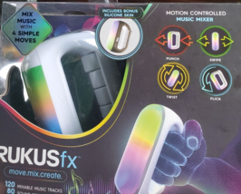 Rukus fx Hand Held Motion Controlled Music Mixer Bonus Silicone Skin RUK... - £39.70 GBP
