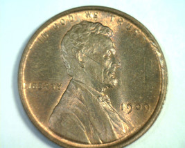 1909 VDB LINCOLN CENT PENNY CHOICE UNCIRCULATED RED / BROWN CH UNC. R/B ... - $44.00