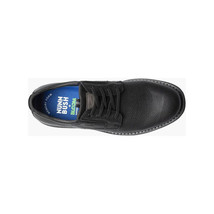 Nunn Bush Otto Plain Toe Oxford Shoes Comfort Leather Black Tumbled 84962-007 image 5