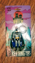 The Adventures of Batman &amp; Robin Key Ring 1995 Sealed On Card! - $12.95