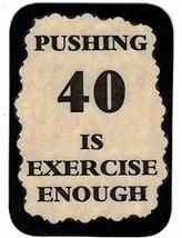 Set of 3 3093 Humorous 3&quot; x 4&quot; Refrigerator Magnets Kitchen Decor Gift Pushing 4 - £7.81 GBP