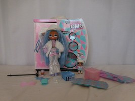 LOL Surprise OMG Winter Disco Series Snowlicious &amp; Little Sister Dollface Great - £23.67 GBP