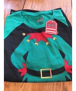 Holiday Famjams  Christmas Pajama Short sleeve Green M Ships N 24h - $413.58 MXN