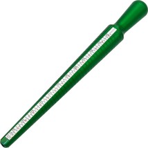 Aluminum Ring Stick Jewelers Sizing Tools Jewelry Tool! Green size 1-15 - £9.61 GBP